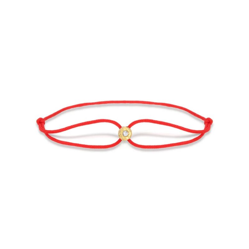 Red Parachute Nesting Gem Bracelet Over The Moon