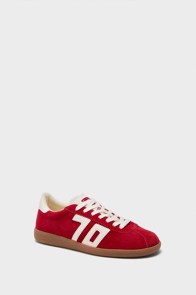 Red Shelly Sneakers Back 70