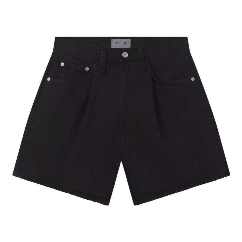 Rhoda Pleated A Line Short Milkshake AGOLDE