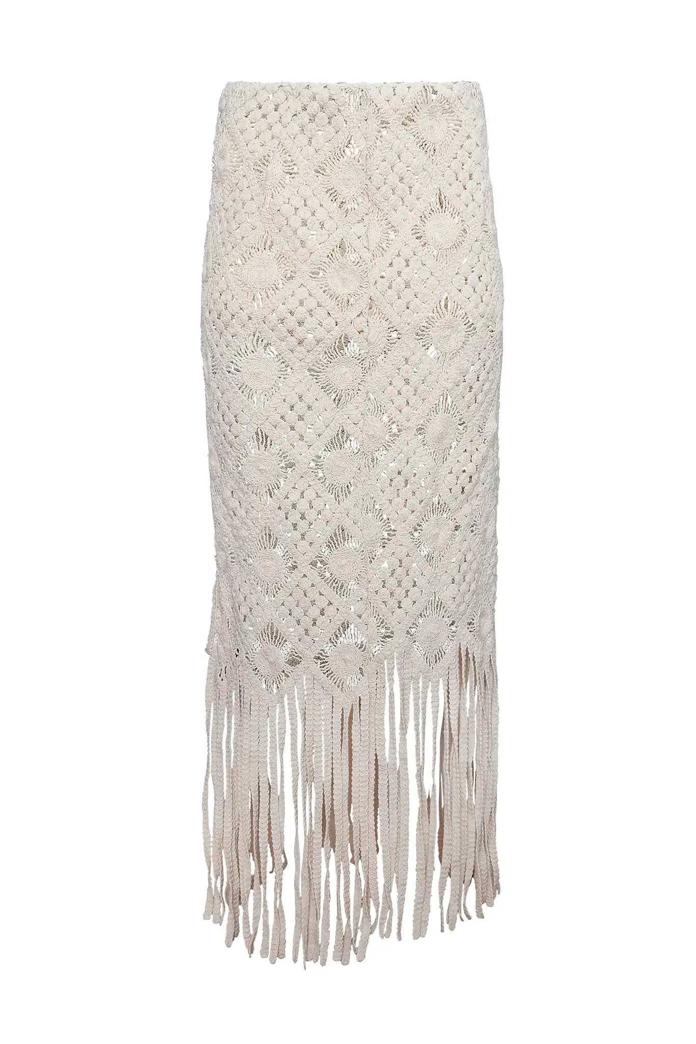 Rivington Skirt in Cream Hunter bell