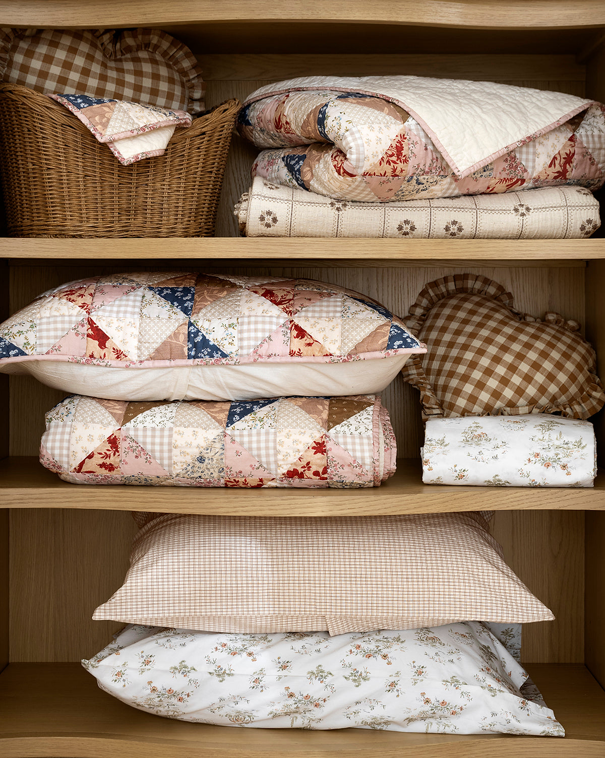Rosalyn Patchwork Kids Quilt Shams (Set of 2) McGee & Co