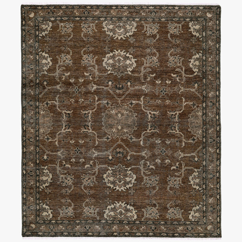 Rosemont Hand-Knotted Wool Rug McGee & Co