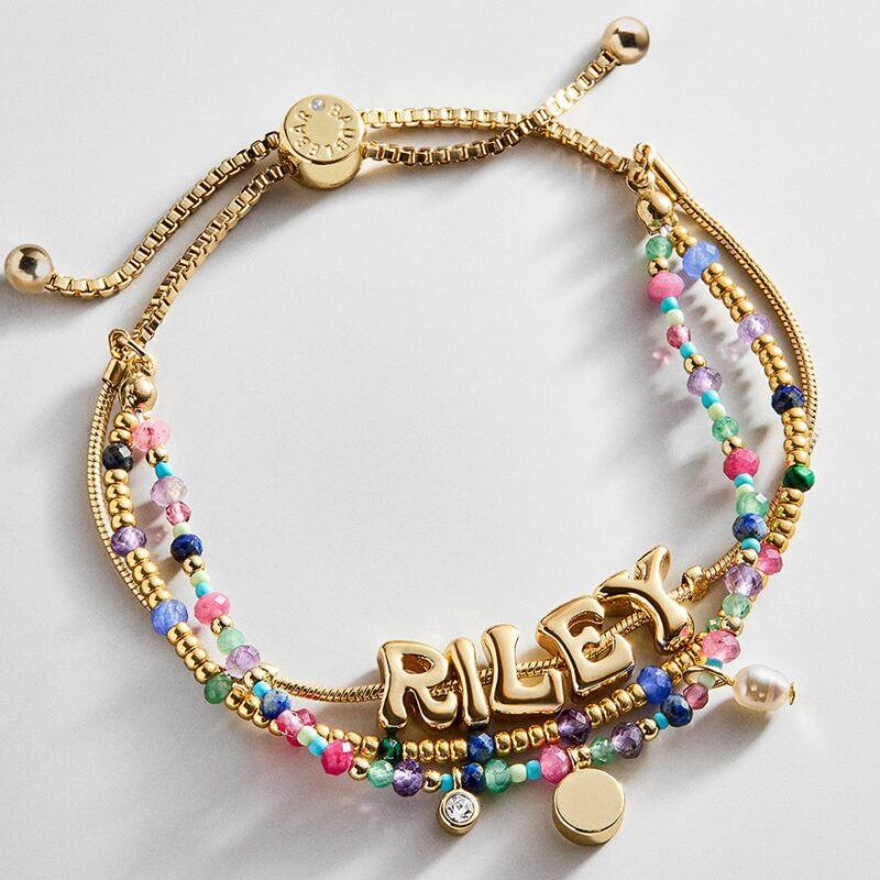 Rowan Semi-Precious Custom Layered Bracelet - Positano BaubleBar