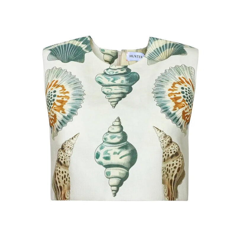 Royce Top in Somers Shell Cream Hunter bell