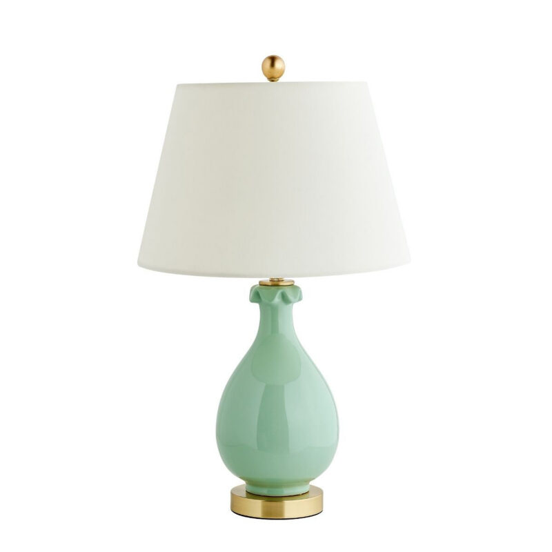 Ruffle Lamp in Garden Green East Enterprises