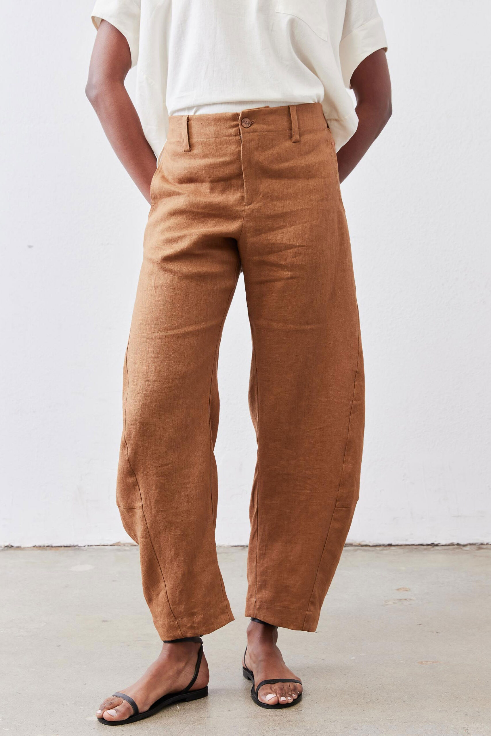 RUTI | The Uptown Loose Linen Pants