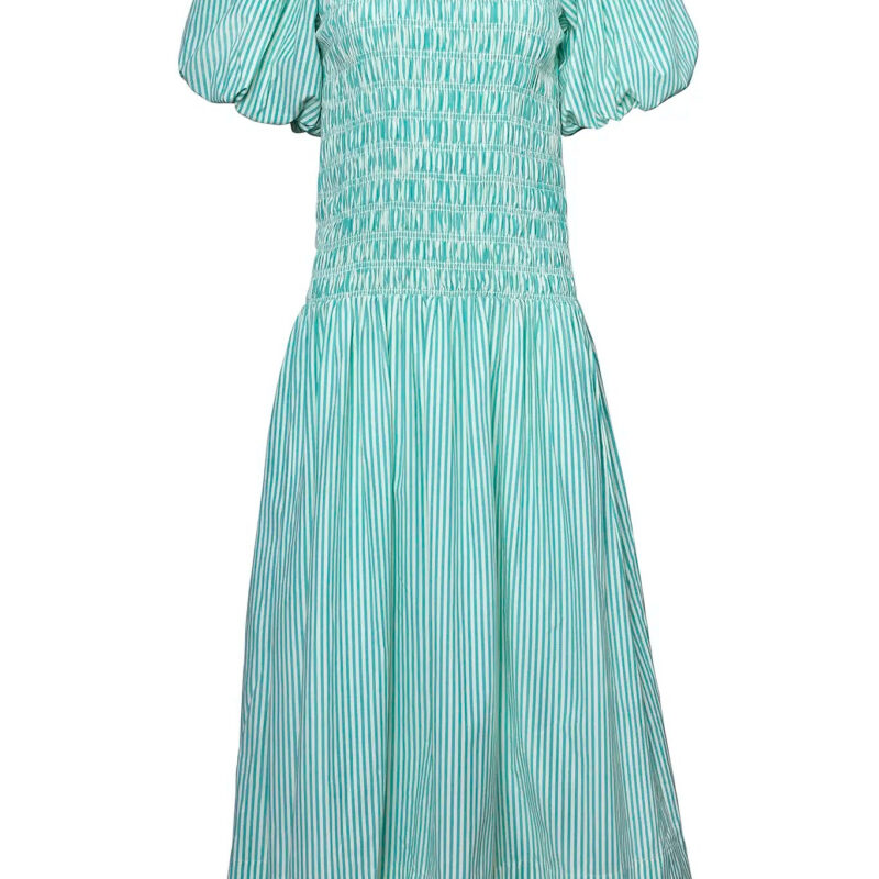 Scarlet Dress in Saltwater Hunter bell