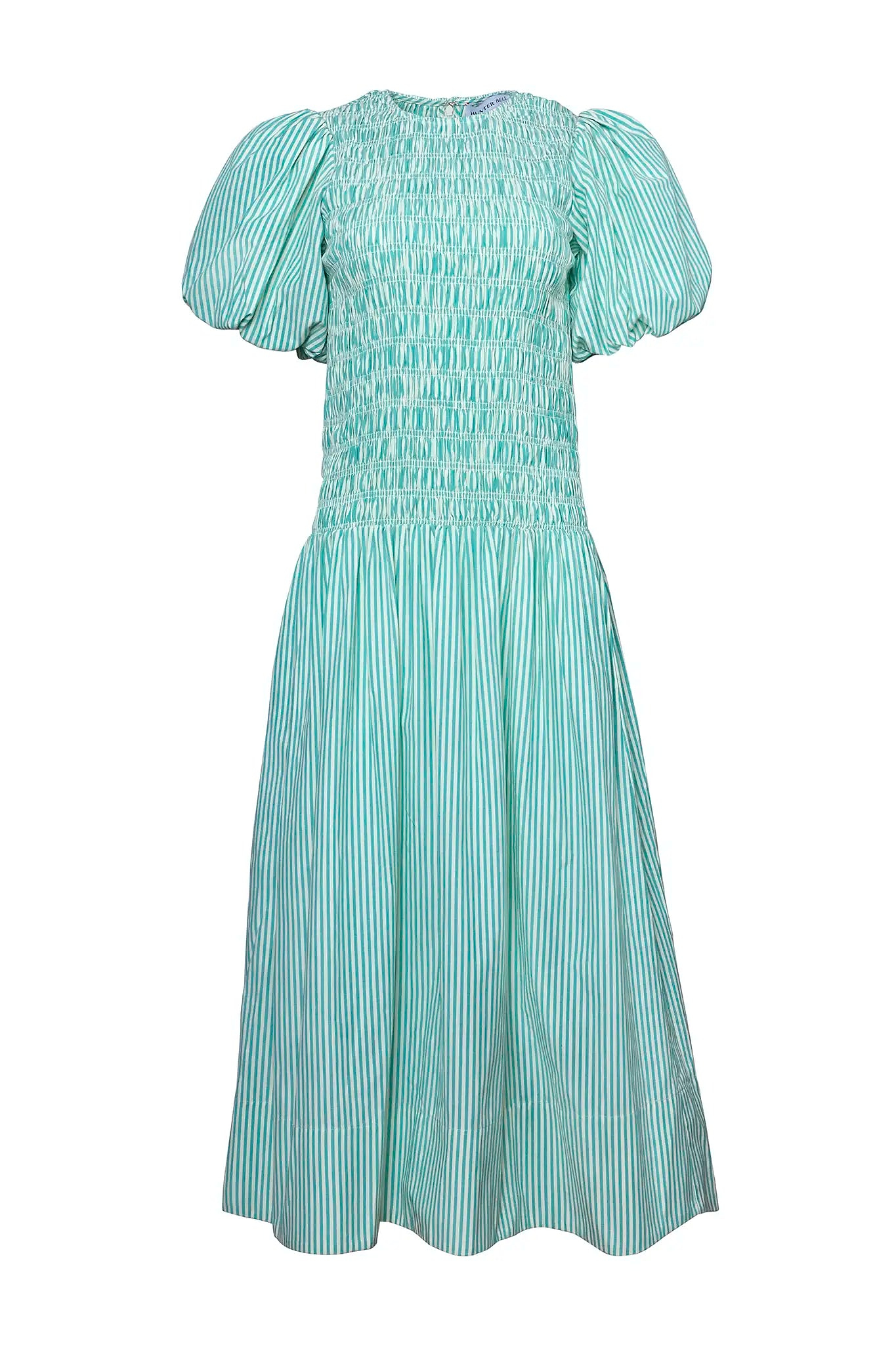 Scarlet Dress in Saltwater Hunter bell