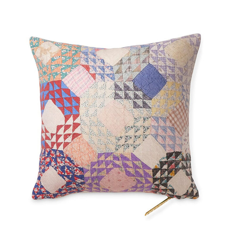 Shell Kaleidoscope Quilt Pillow St. Frank