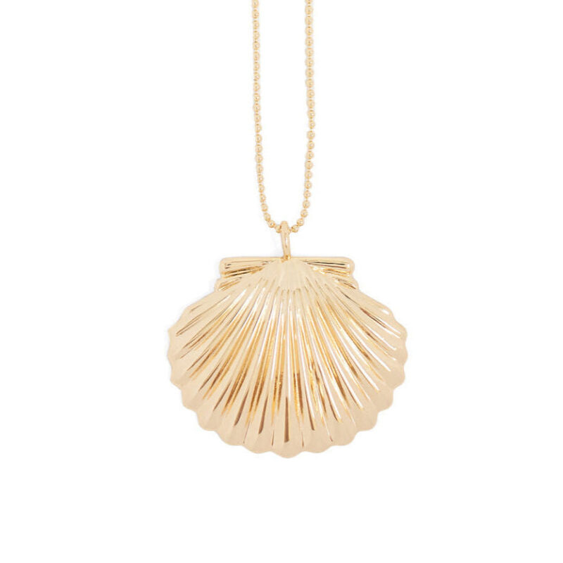 Shell Necklace Monogram Mary