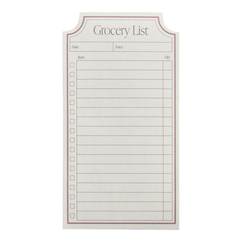shopping list magnet