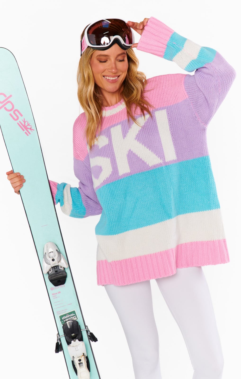 SHOW ME YOUR MUMU | Ski In Sweater ~ Pastel Multi Knit