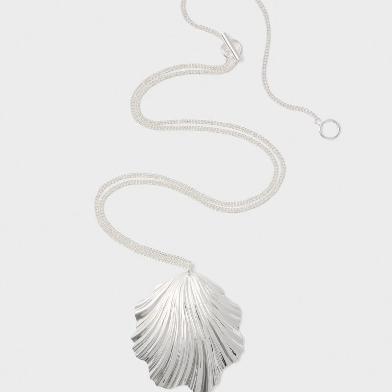 Silver Coquille Necklace Julietta