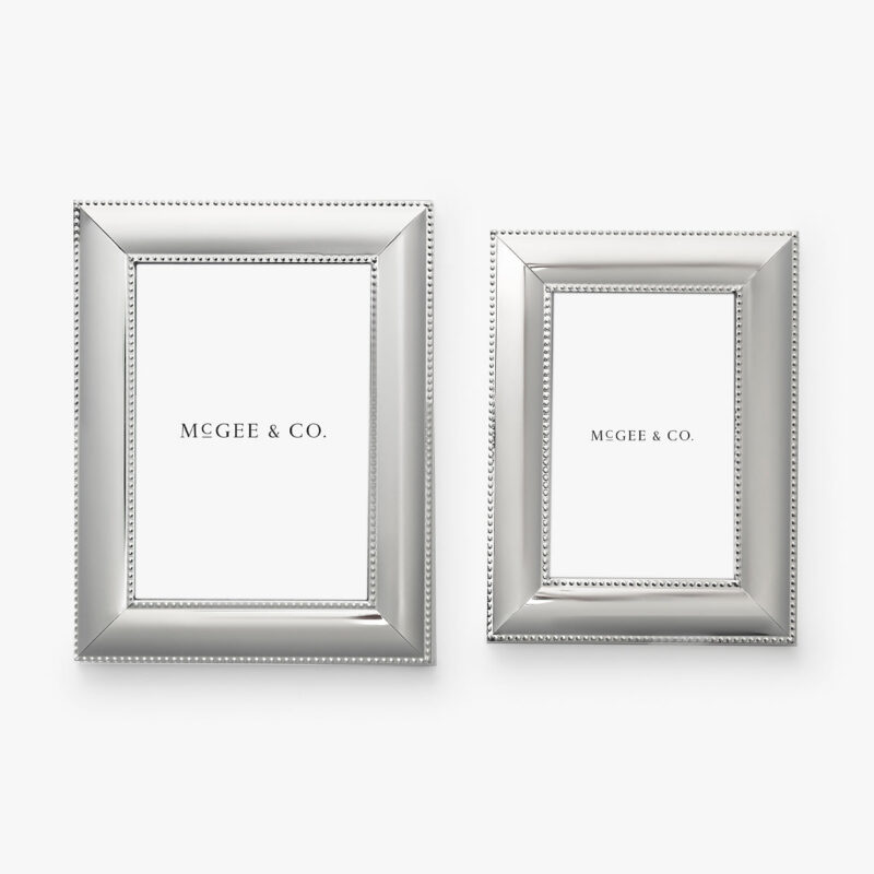 Silver Pearl Picture Frame McGee & Co