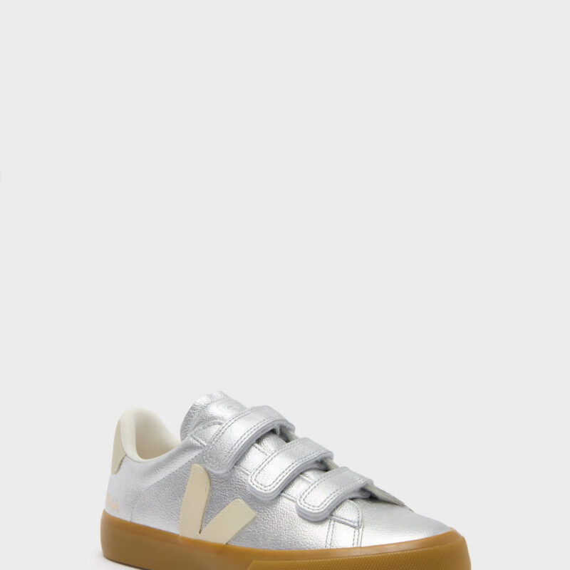 Silver Pierre Recife Logo Sneakers VEJA