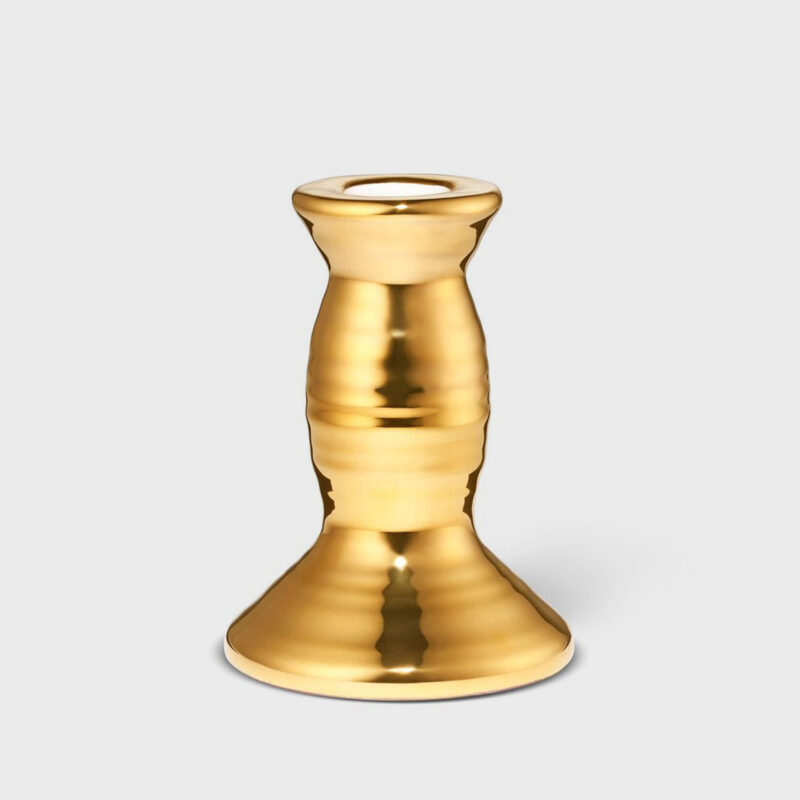 Small Gold Allette Candleholder AERIN