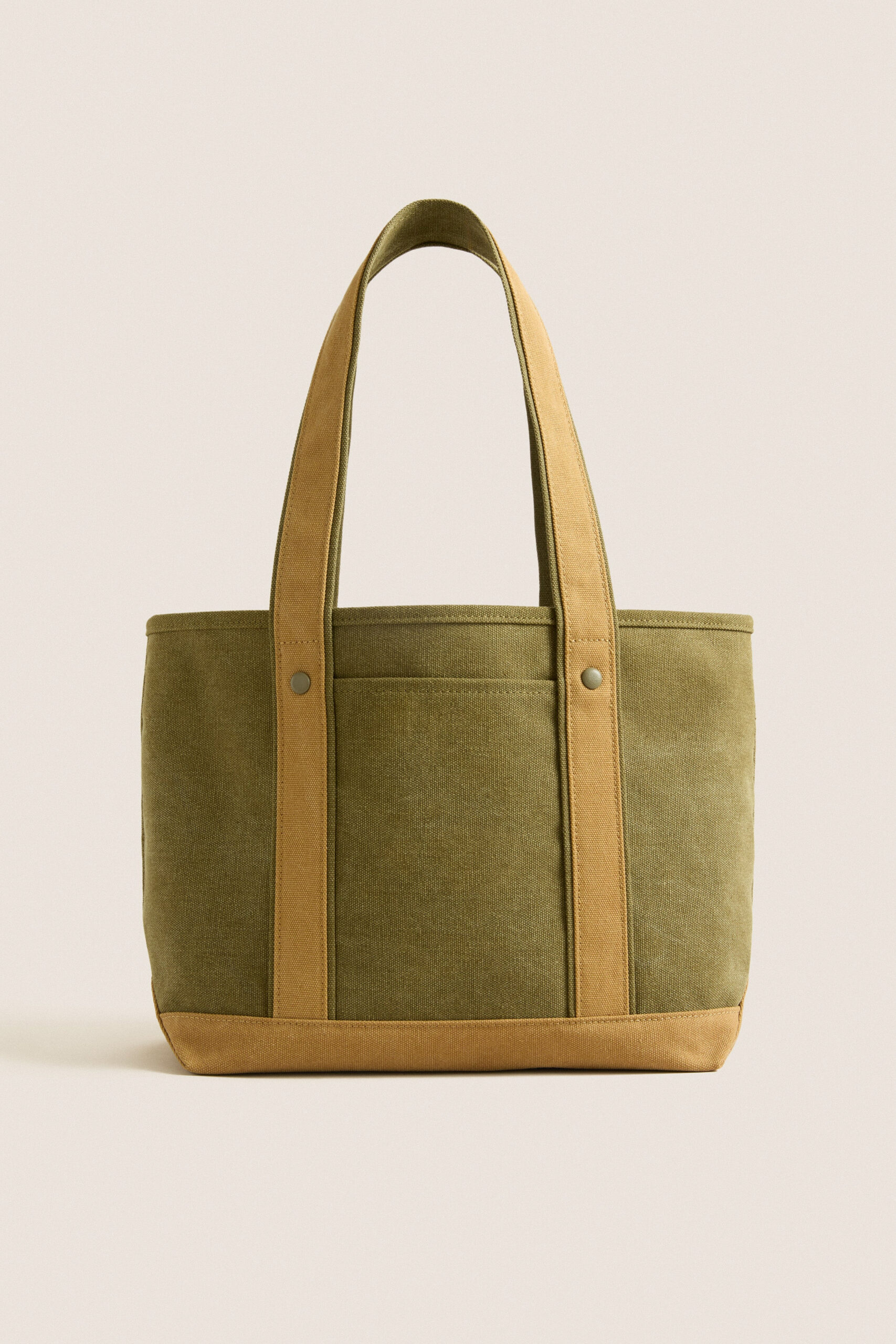 Small Olive Heritage Canvas Tote Tuckernuck Accessories