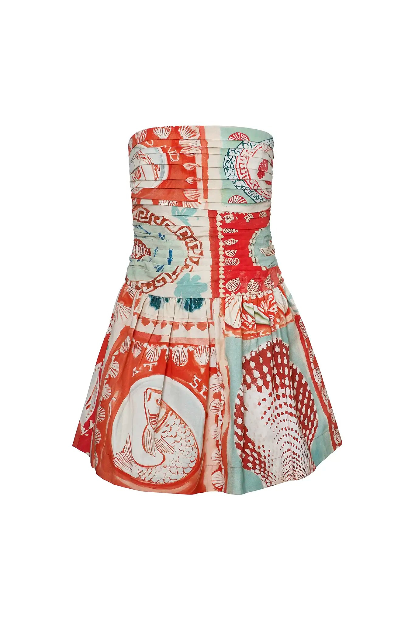 Soleil Dress in Lost at Sea Hunter bell