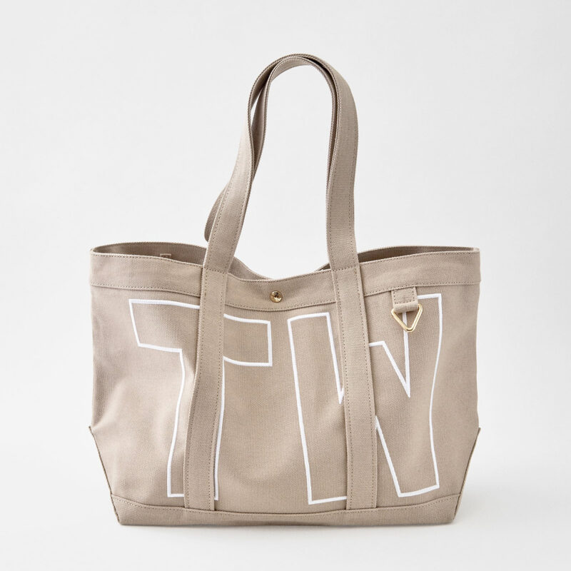 Solid Custom Alpha Tote - Toasted Almond BaubleBar