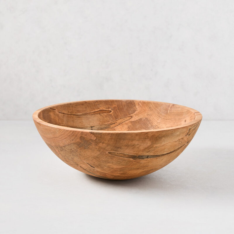 Spalted Maple Wood Bowl, 15" Peterman's Boards & Bowls Inc.