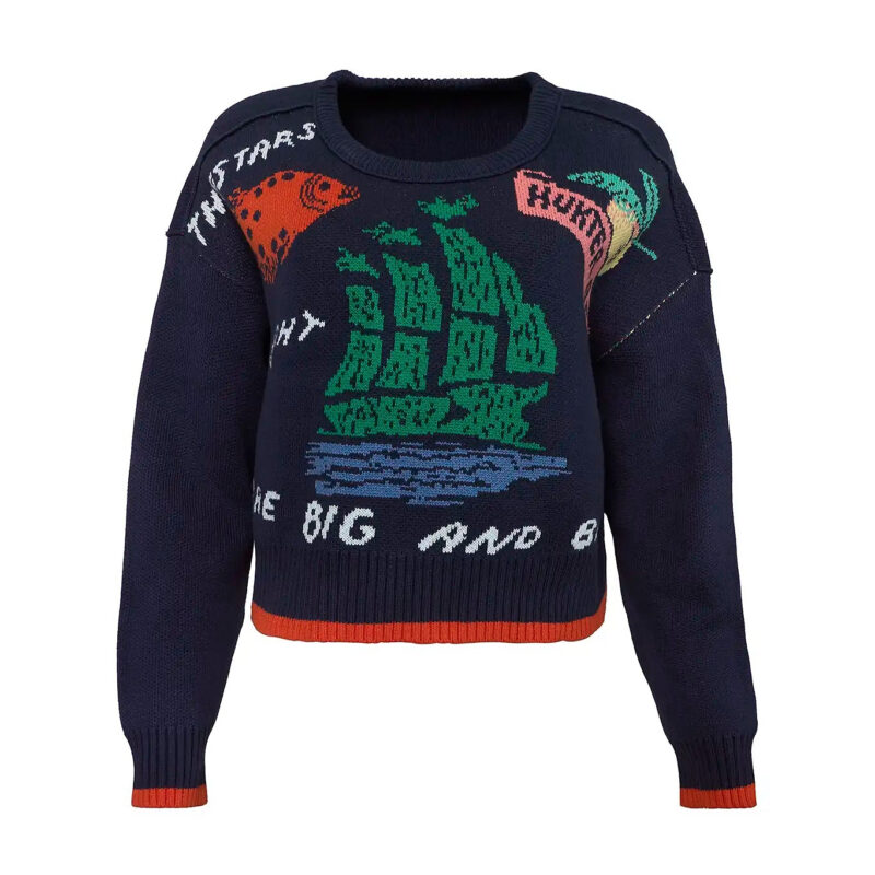 St. Georges Sweater in Deep Sea Hunter bell