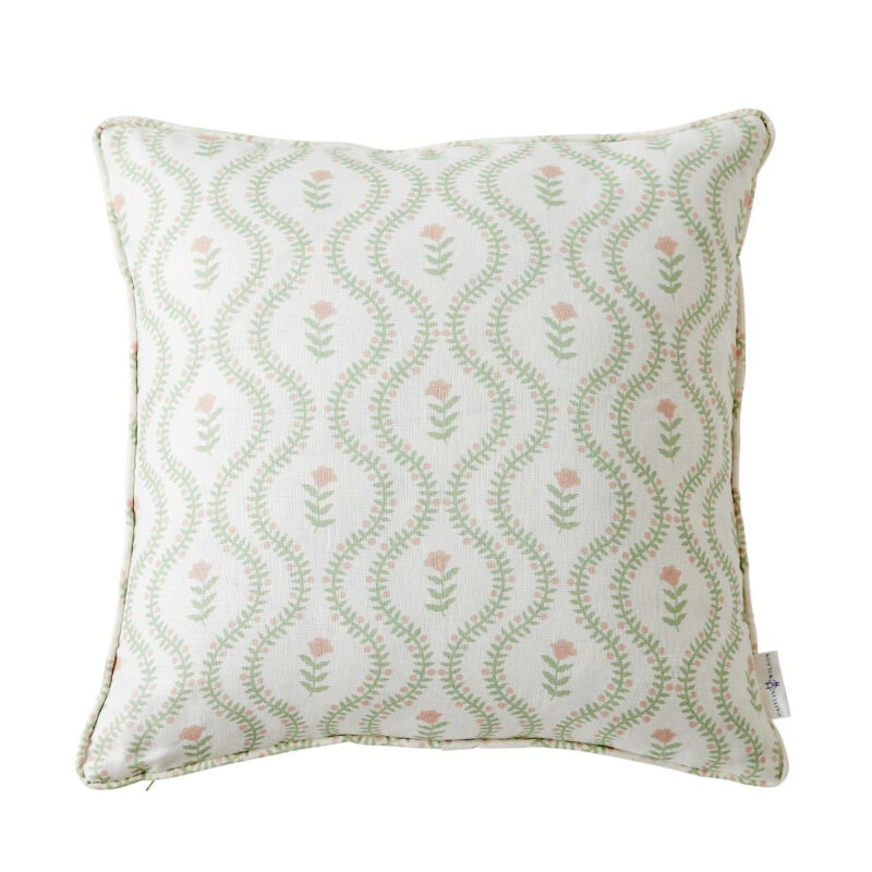 Stella Trellis Floral Pillow Cover Raspberry Creek/Tradewest