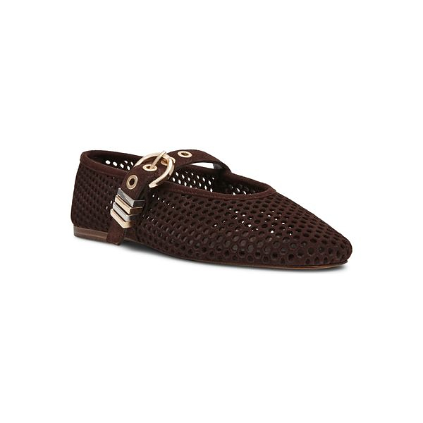 STEVE MADDEN | Lela Perforated Mary Jane Flat