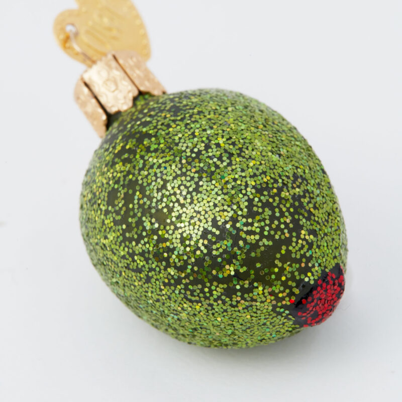Stuffed Green Olive Ornament Old World Christmas
