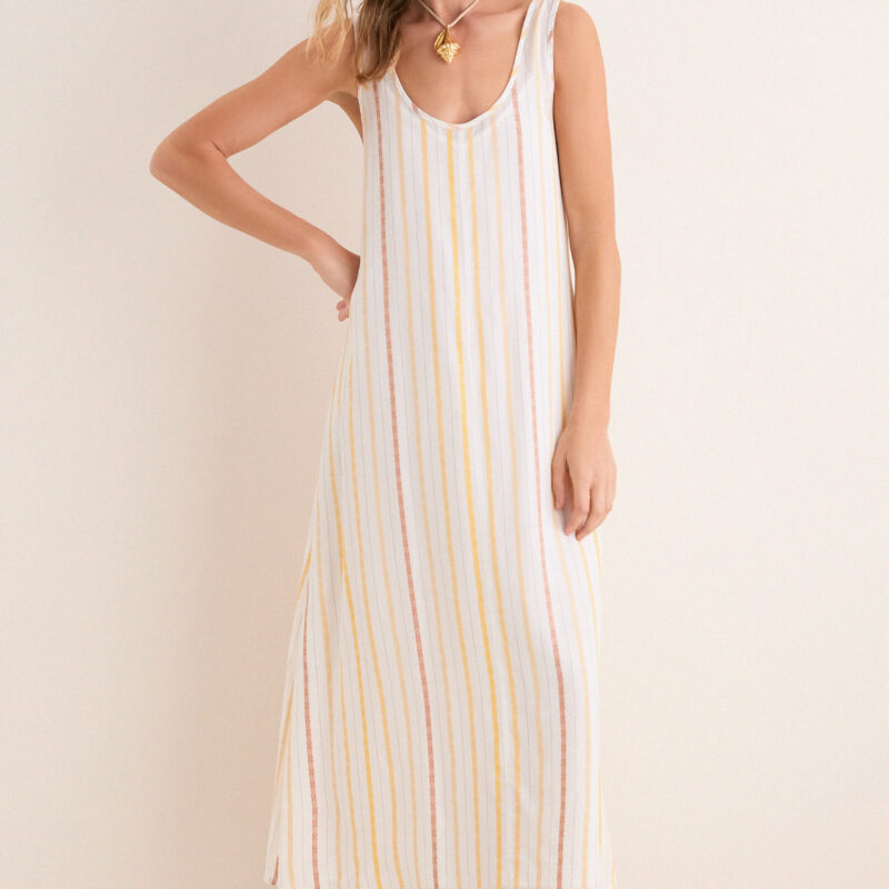 Sunset Stripe Hawes Dress