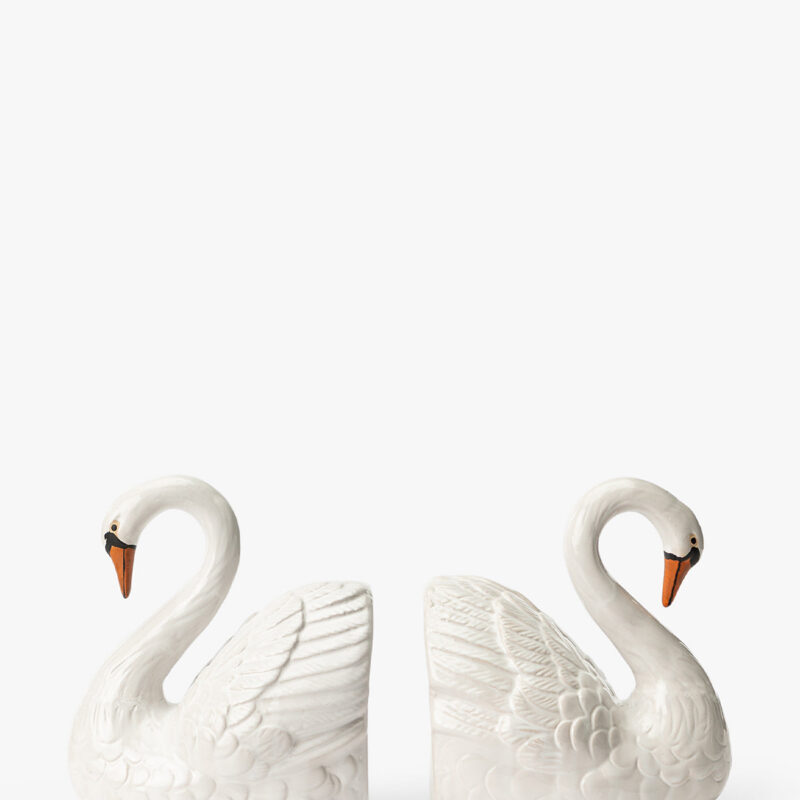 Swan Bookends (Set of 2) McGee & Co