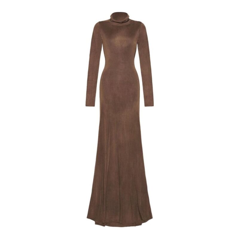 Sylveeah Draped Cowl Gown SRG