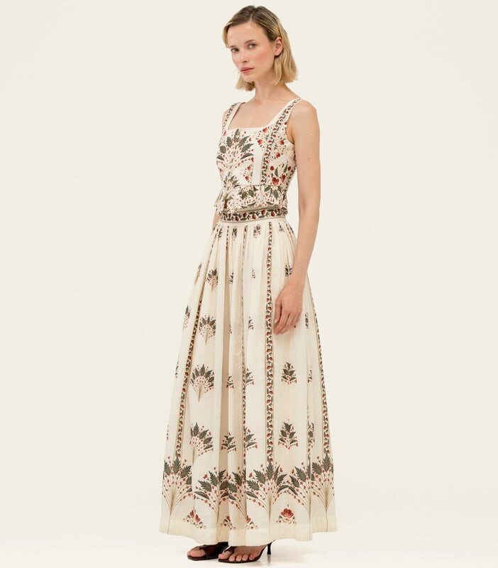 Tangelo Andes Maxi Skirt Agua Bendita