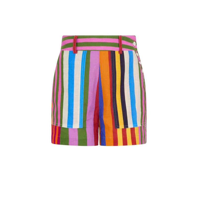 Tangier Stripe Sailor Short