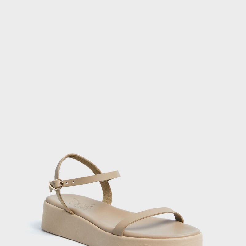 Taupe Irida Sandals Ancient Greek Sandals