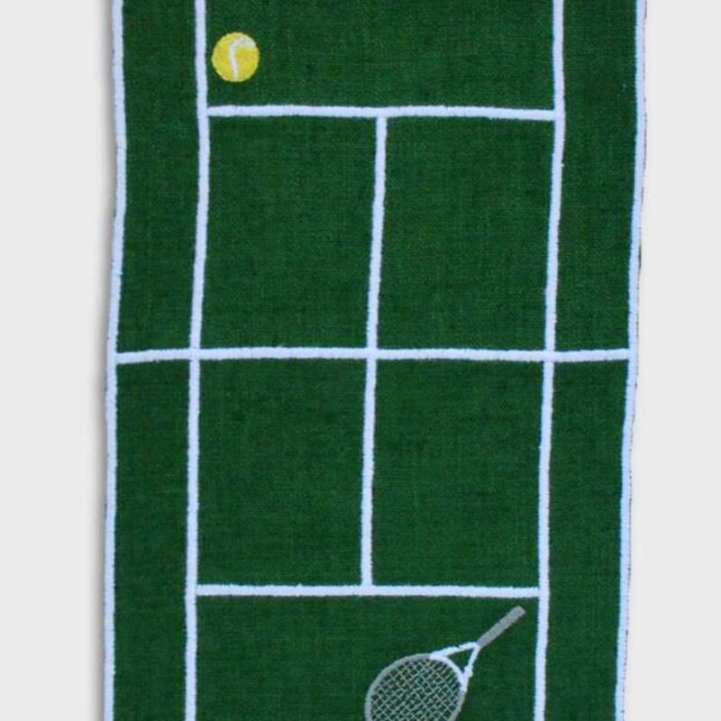 Tennis Court Cocktail Napkins (Set of 4) Chefanie