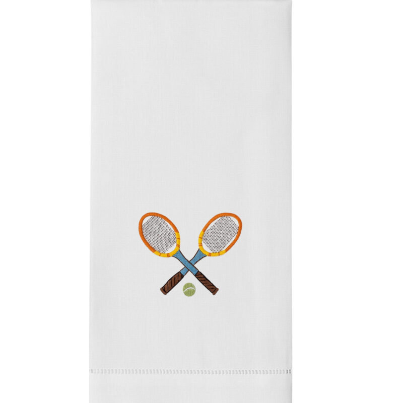 Tennis Racquets Hand Towel Henry Handwork