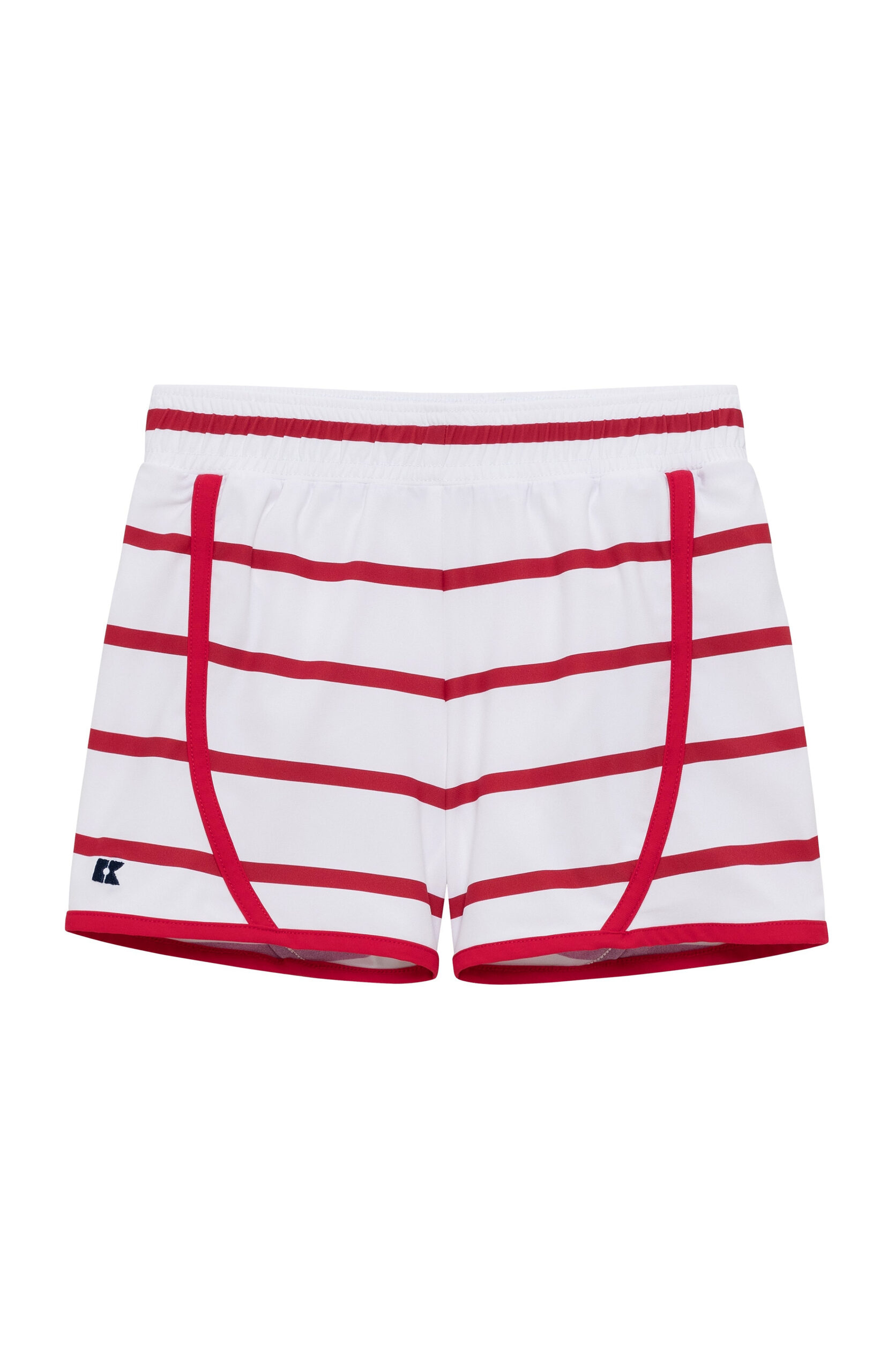 Tennis Super Shorts in Red & White Courtside Kids