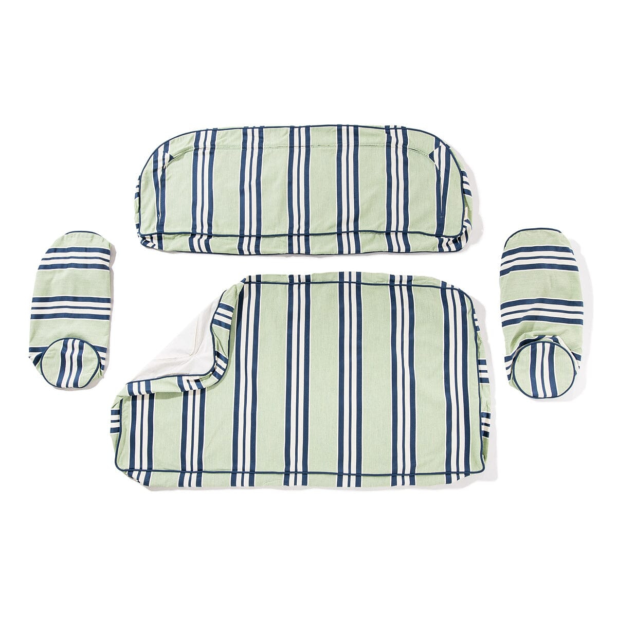 The Al Fresco Love Seat Slip Cover Set x Julia Berolzheimer B&P Co. x Julia Berolzheimer