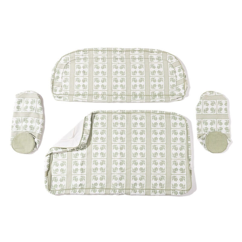 The Al Fresco Love Seat Slip Cover Set x Julia Berolzheimer B&P Co. x Julia Berolzheimer