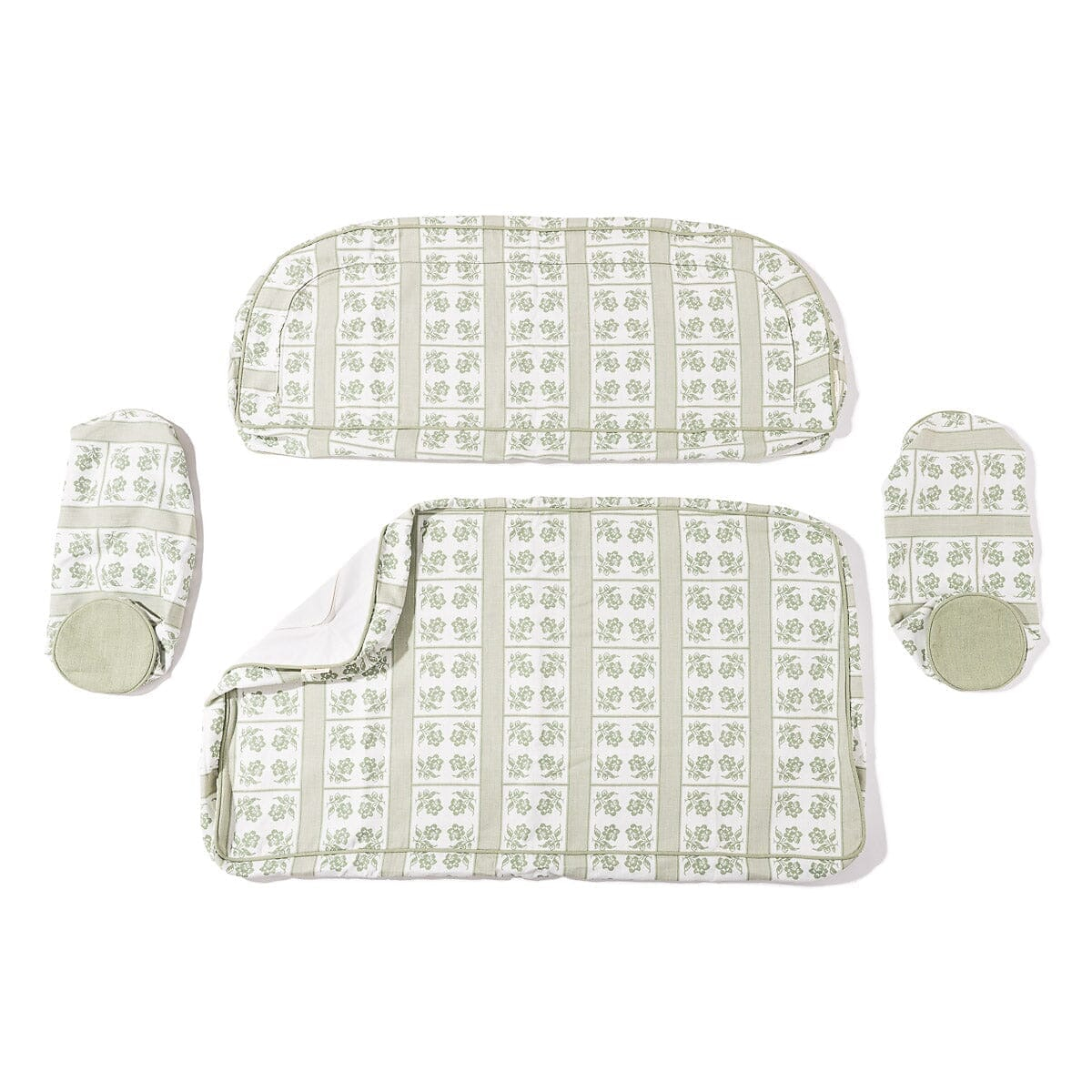 The Al Fresco Love Seat Slip Cover Set x Julia Berolzheimer B&P Co. x Julia Berolzheimer
