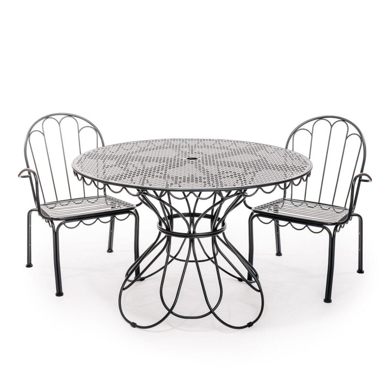 The Al Fresco Round Dining Set Business & Pleasure Co.