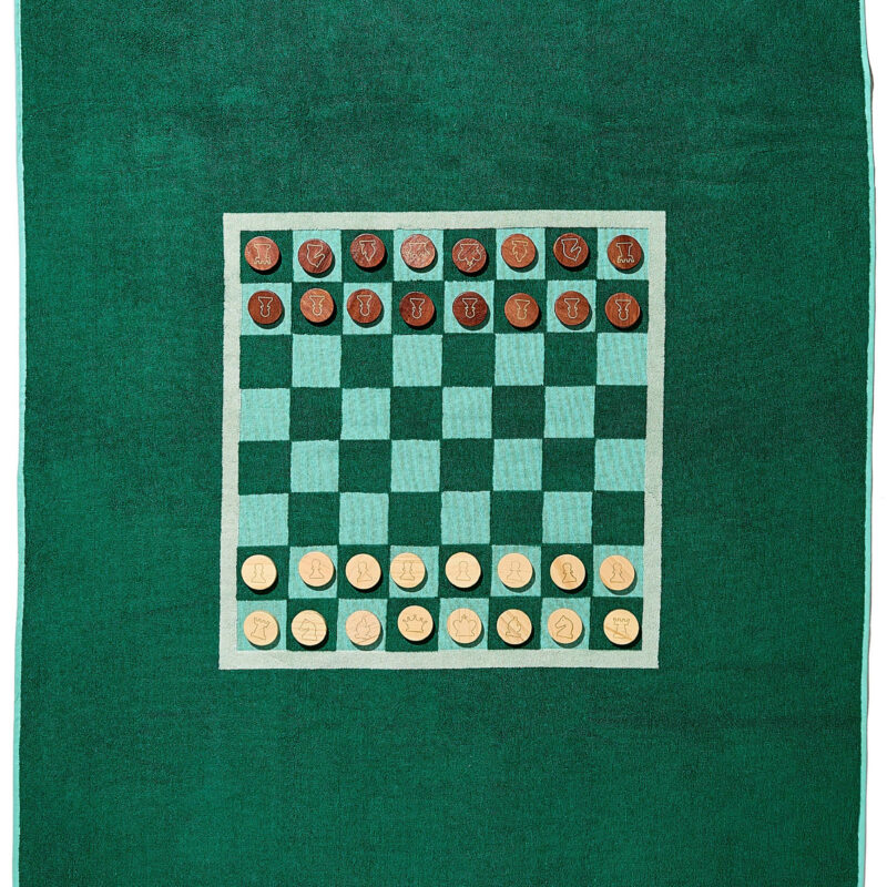 The Bali Beach Board - Chess + Checkers G. McGee