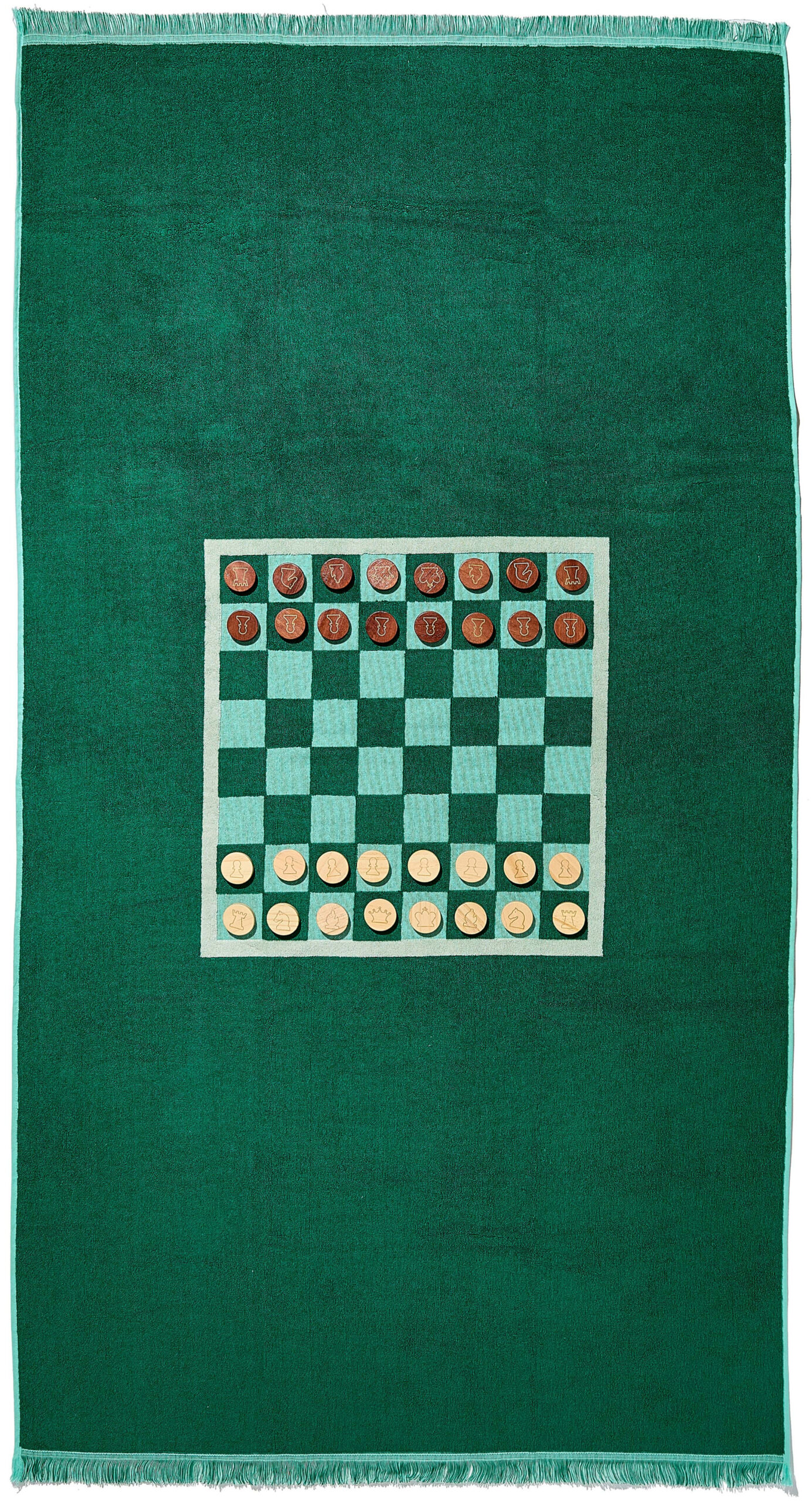 The Bali Beach Board - Chess + Checkers G. McGee