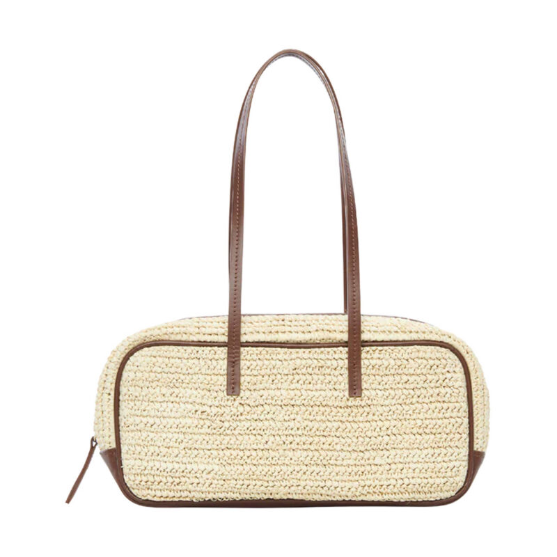 The Bowler Bag in Natural Poolside