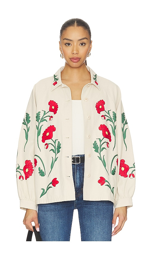 THE GREAT - The Western Embroidered Commodore Jacket X Stetson Collab