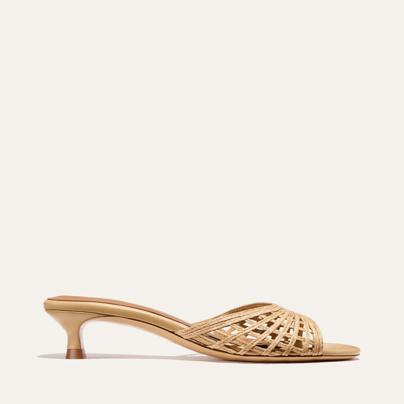 The Parker - Natural Grid Raffia Margaux