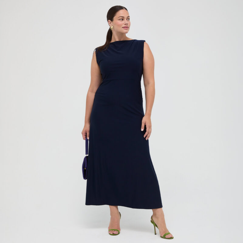 The Sloane Dress - Midnight Navy Hill House