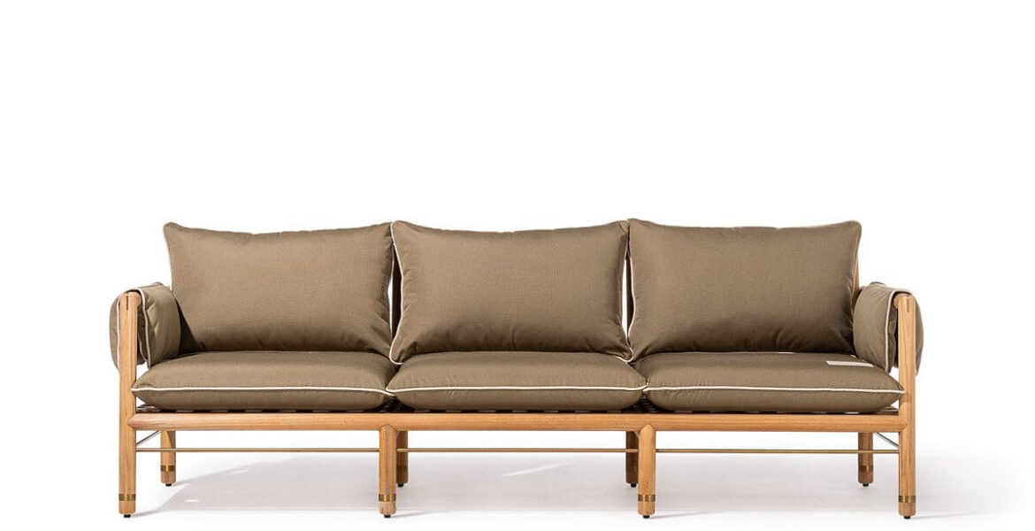 Business & Pleasure WES outdoor sofa in the Jenni Kayne Grove design