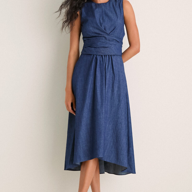 Titan Penny Midi Dress Altuzarra