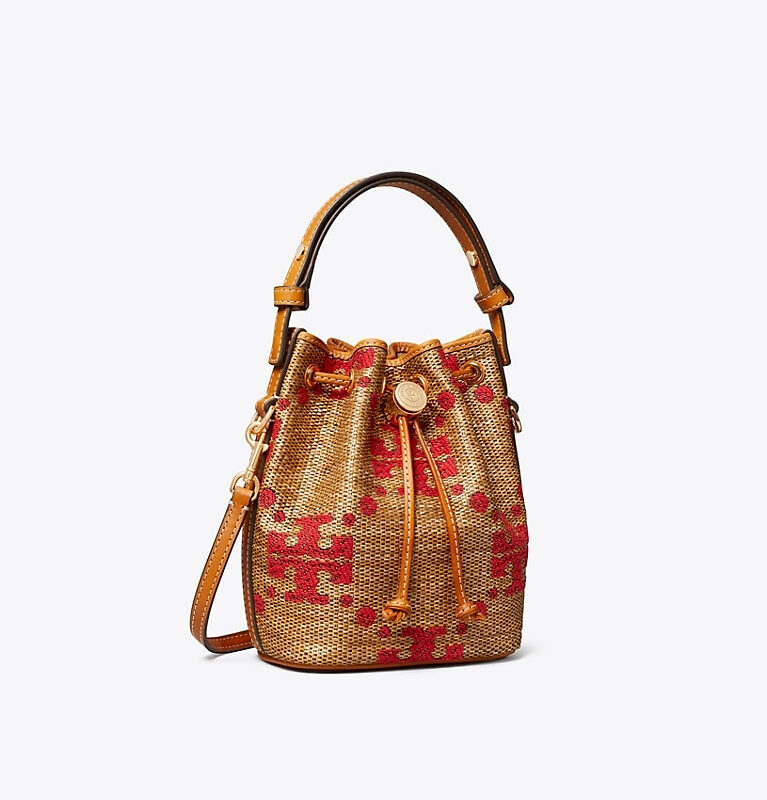 TORY BURCH | T Monogram Mini Bucket Bag Tory Burch US